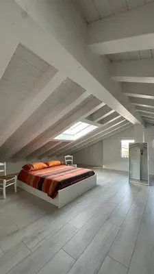 Letto o letti in una camera di La Casa di Nives