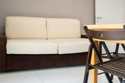 Area soggiorno di Welc-ōM La casa di nonna Tina