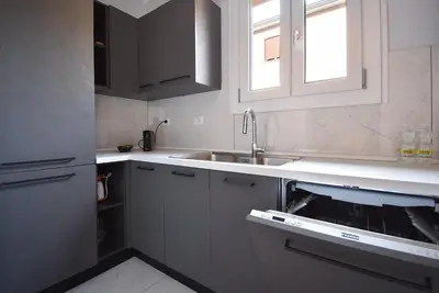 Cucina o angolo cottura di Welc-ōM La casa di nonna Tina