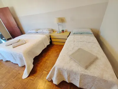 Letto o letti in una camera di Venezia Stella