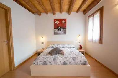 Letto o letti in una camera di Bed and Breakfast La Quiete