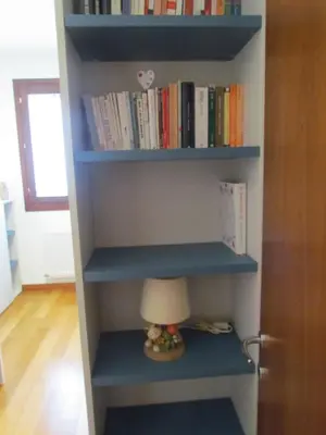 Biblioteca nell'appartamento