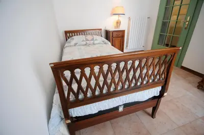 Letto o letti in una camera di Appartamento Colli & Terme