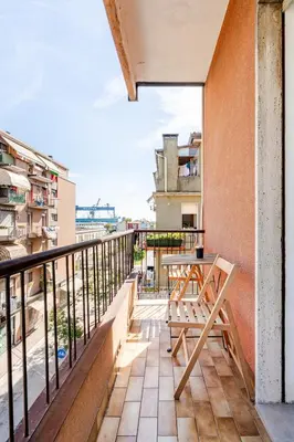 Balcone o terrazza di Dimora Laguna - Cozy apartment in Mestre Venezia