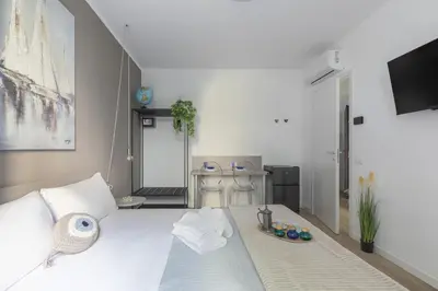 TV o dispositivi per l'intrattenimento presso Cima Suite 13 by WelcHome