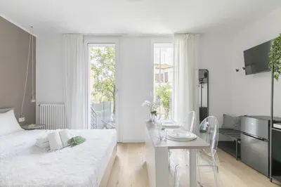 Letto o letti in una camera di Cima Suite 14 by WelcHome