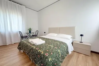 Letto o letti in una camera di Residence Foscolo
