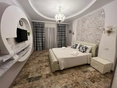 Letto o letti in una camera di Stefany house