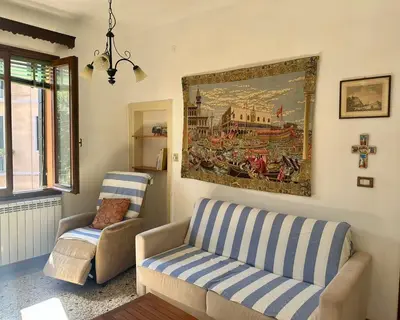 Area soggiorno di Casa Canali