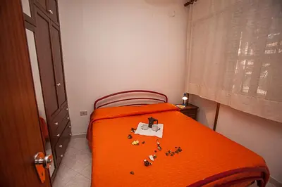 Letto o letti in una camera di Cozy apartment near the beach