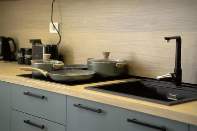 Cucina o angolo cottura di Casa Bauta