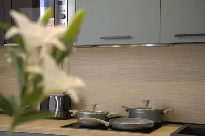 Cucina o angolo cottura di Casa Bauta