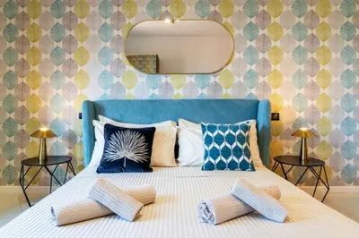 Letto o letti in una camera di Padova Relax Station