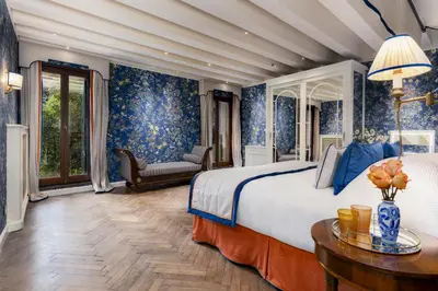 Letto o letti in una camera di Palazzo Loredan Grand Canal