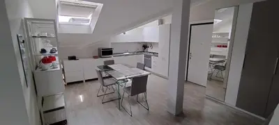 Cucina o angolo cottura di Mansarda Santa Bertilla