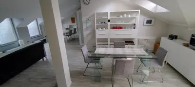 Cucina o angolo cottura di Mansarda Santa Bertilla