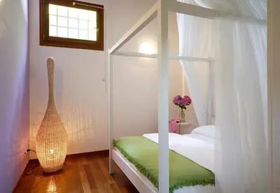 Letto o letti in una camera di Villa Moro Lin Design Apartments