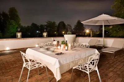 Planimetria di Villa Moro Lin Design Apartments