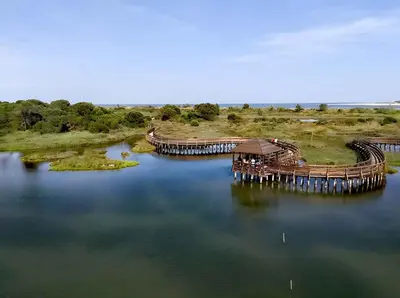 Paesaggio naturale nelle vicinanze della casa vacanze