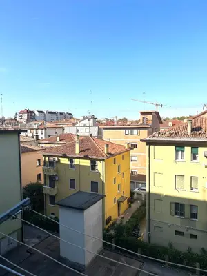 Vista generica su Venezia o vista sulla città dall'interno dell'appartamento