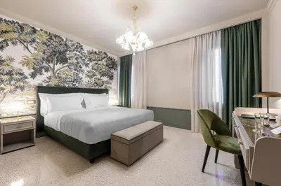 Letto o letti in una camera di Hotel Villa Viridia