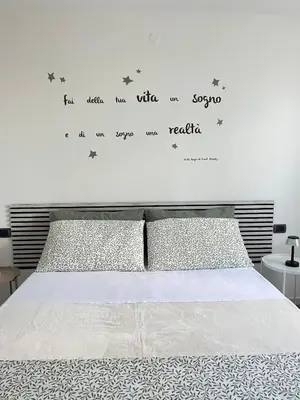Letto o letti in una camera di Da Gas e Nana