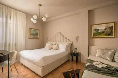 Letto o letti in una camera di Daplace - Antica Casa Coppo