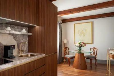 Cucina o angolo cottura di Gabrielli Luxury Apartments Venezia - Starhotels Collezione