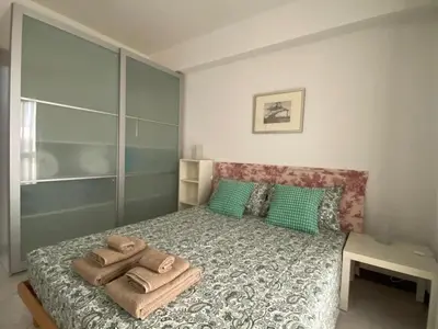 Letto o letti in una camera di At the column square