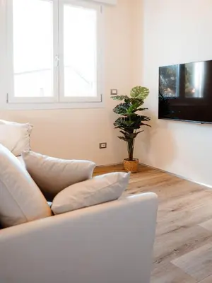 TV o dispositivi per l'intrattenimento presso Luxury by AMA - 200 m from the Beach