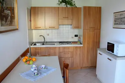 Cucina o angolo cottura di Giardino al Mare