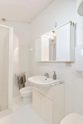 Bagno di Rooftop Heaven, Mini Attico vicino alla stazione