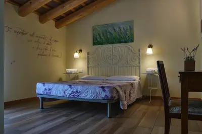 Letto o letti in una camera di Casa in Campagna