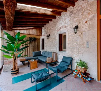 Area soggiorno di Jungle Veranda Colli Berici, con Ristorante