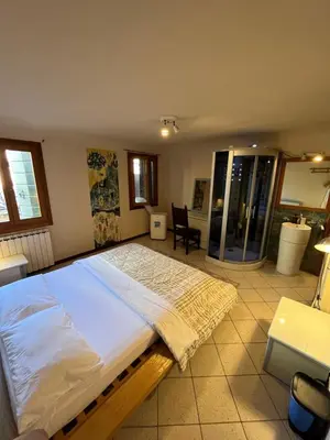 Letto o letti in una camera di Casa di Zara