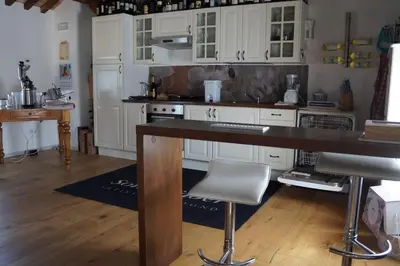 Cucina o angolo cottura di Villa Nides