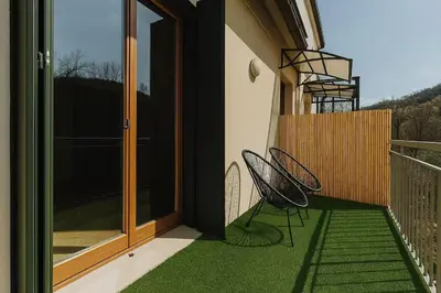 Balcone o terrazza di Prosecco Hills Escape Relax tra le colline Unesco