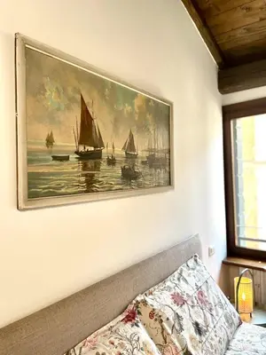 Letto o letti in una camera di Fitness e Charme - con Terrazzino nel Cuore di Padova