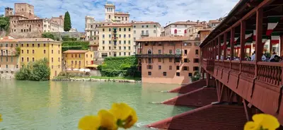 Vista sul fiume nelle vicinanze dell'appartamento