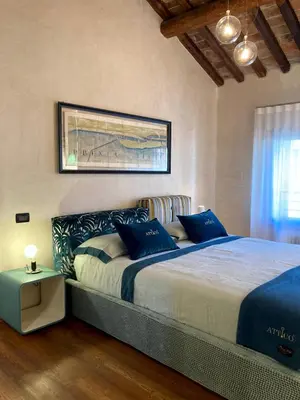 Letto o letti in una camera di ATTICO 41 - Grand View in the Heart of Bassano