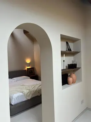 Letto o letti in una camera di Suite Los Arcos