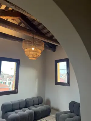 Area soggiorno di Suite Los Arcos