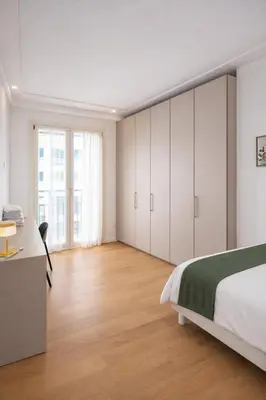 Letto o letti in una camera di Ca' Borsa IV - Suite con balcone in pieno centro