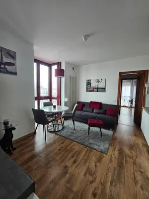Area soggiorno di Rubin Stay-Karabas Apartments