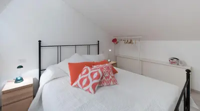 Letto o letti in una camera di Dafne B&B