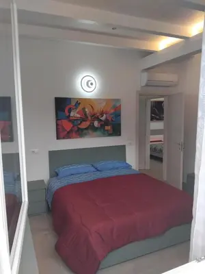 Letto o letti in una camera di La Tavernetta delle Terme Euganee da Mauro e Rosi