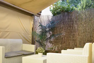 Area soggiorno di Welc-ōM Lepanto Relax Apartment