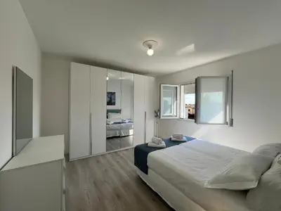 Letto o letti in una camera di Campodarsego Central Apartment