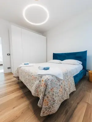 Letto o letti in una camera di Casa Birca