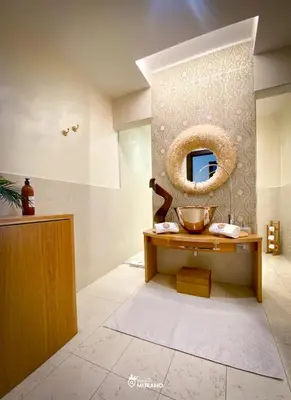 Area soggiorno di Les Suites BOUTIQUE by Sleep in MURANO